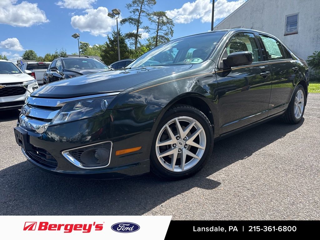 Atlantis Green Metallic 2010 Ford Fusion SEL Sedan Front-Wheel Drive 6-Speed Automatic