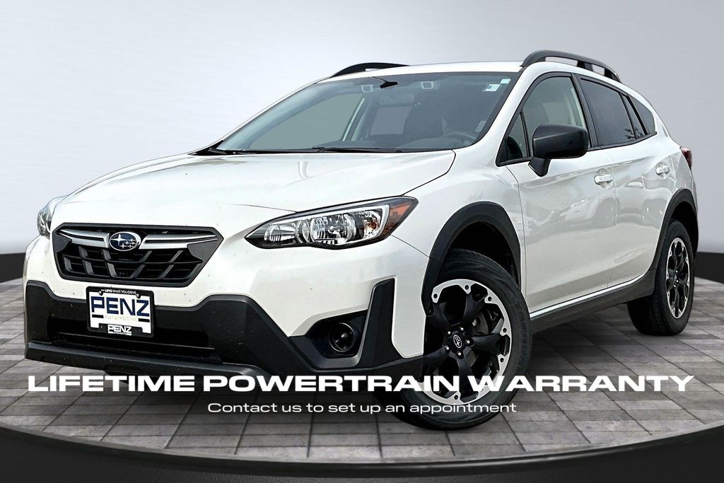 Crystal White Pearl 2023 Subaru Crosstrek SUV / Crossover All-Wheel Drive Continuously Variable Transmission