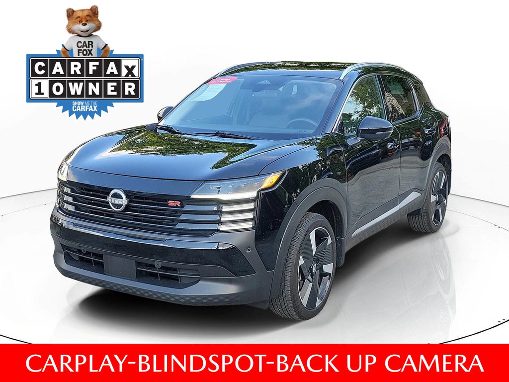 Super Black 2025 Nissan Kicks SUV / Crossover Front-Wheel Drive Continuously Variable Transmission