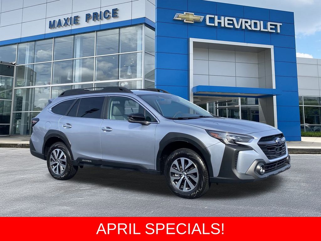 Ice Silver Metallic 2025 Subaru Outback Premium AWD SUV / Crossover All-Wheel Drive Continuously Variable Transmission