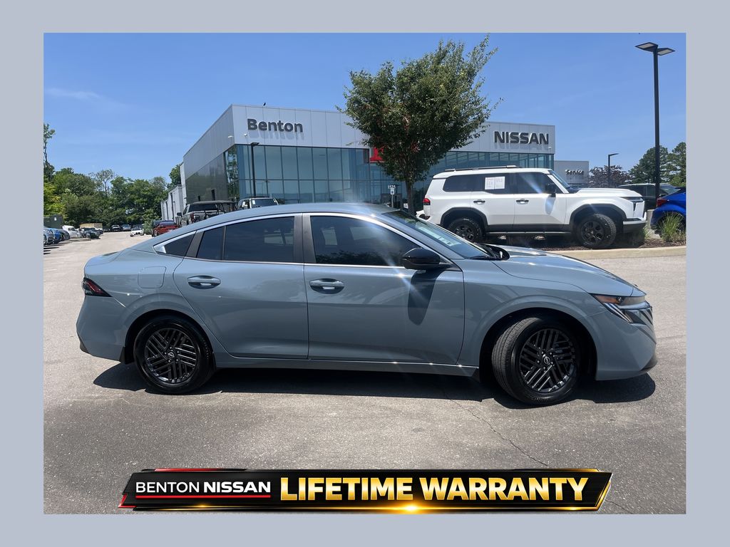 Atlantic Gray Metallic 2026 Nissan Sentra Sedan Front-Wheel Drive Continuously Variable Transmission