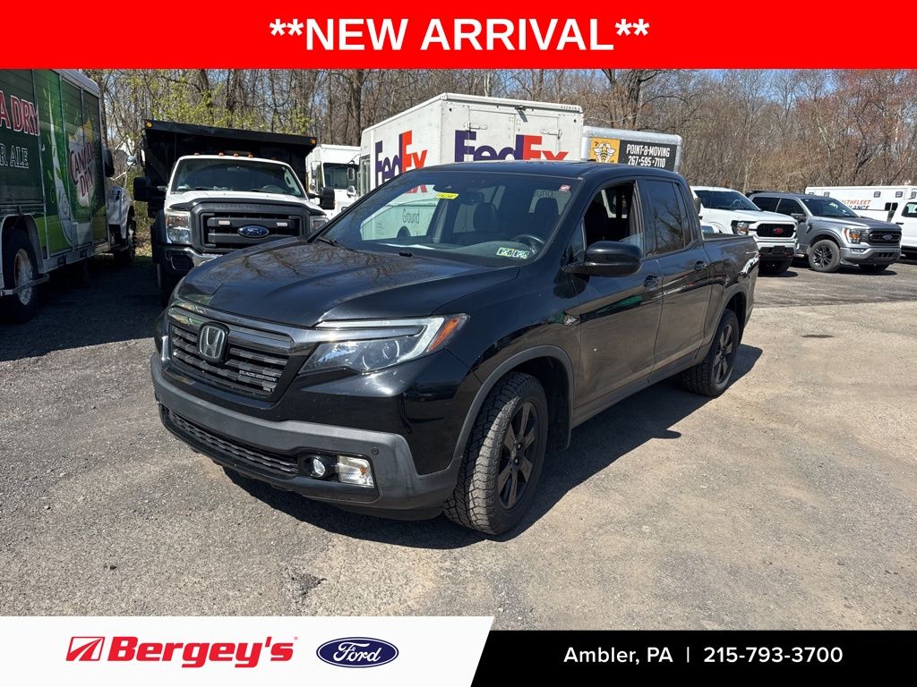Crystal Black Pearl 2018 Honda Ridgeline Black Edition AWD Pickup Truck All-Wheel Drive 6-Speed Automatic