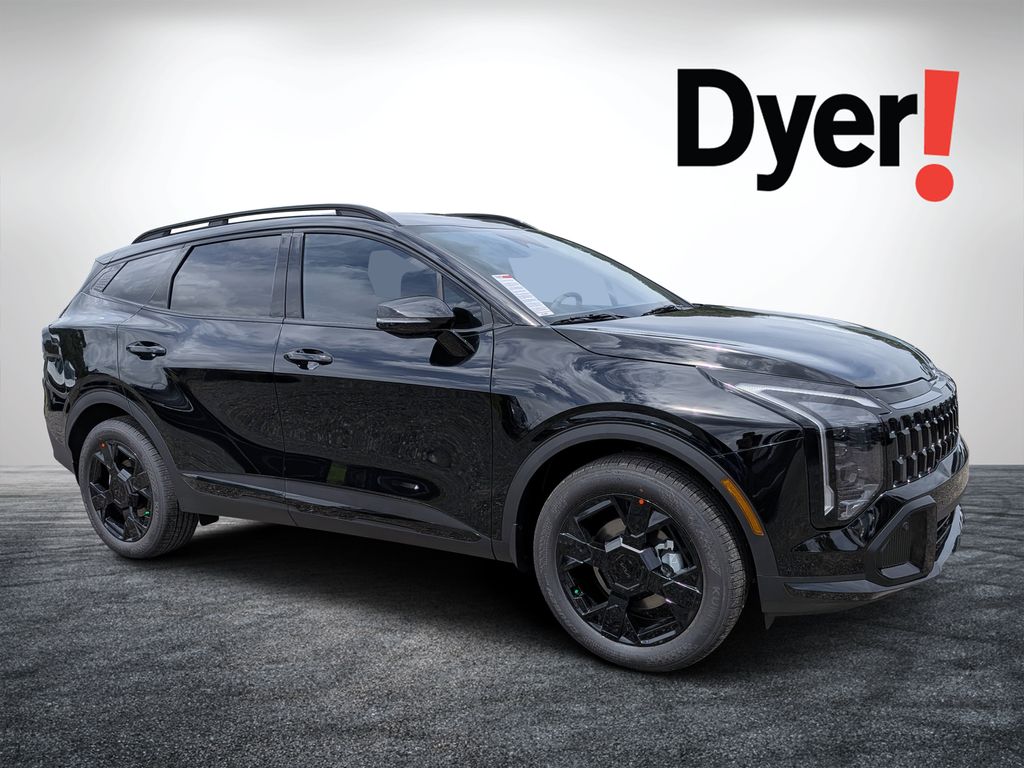 Ebony Black 2026 Kia Sportage SUV / Crossover All-Wheel Drive 8-Speed Automatic