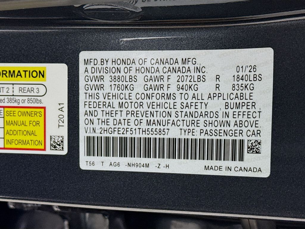 Thumbnail: 2026 Honda Civic - 32