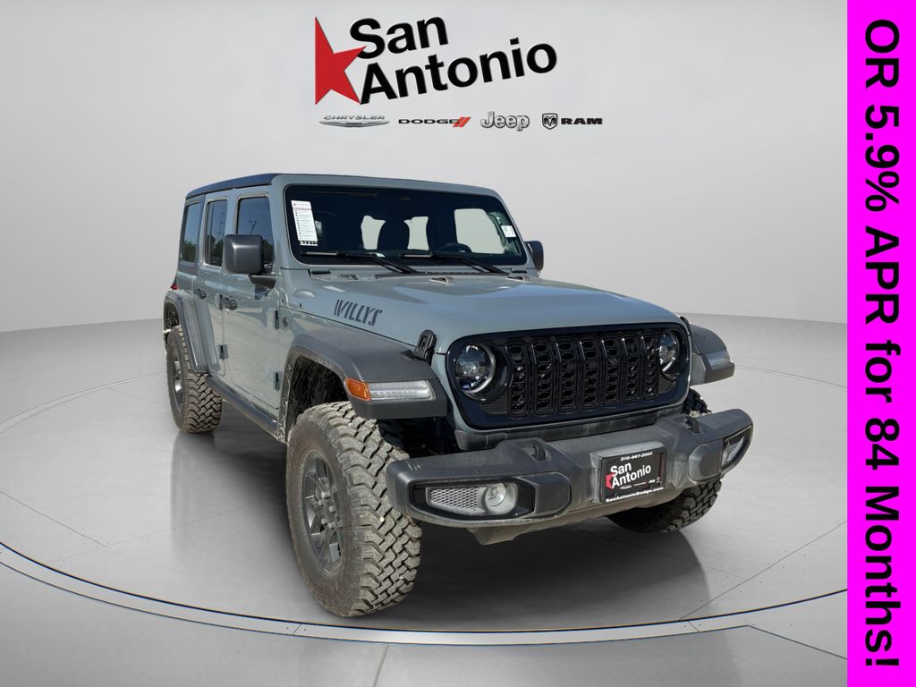 Anvil Clear Coat 2026 Jeep Wrangler SUV / Crossover Four-Wheel Drive 8-Speed Automatic