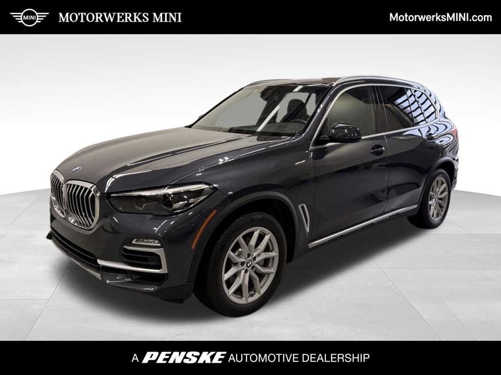 Gray Metallic 2019 BMW X5 SUV / Crossover All-Wheel Drive 8-Speed Automatic
