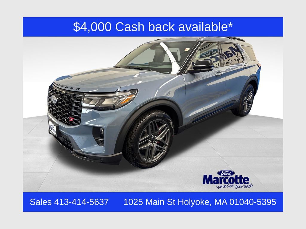 Vapor Blue Metallic 2026 Ford Explorer SUV / Crossover All-Wheel Drive Automatic