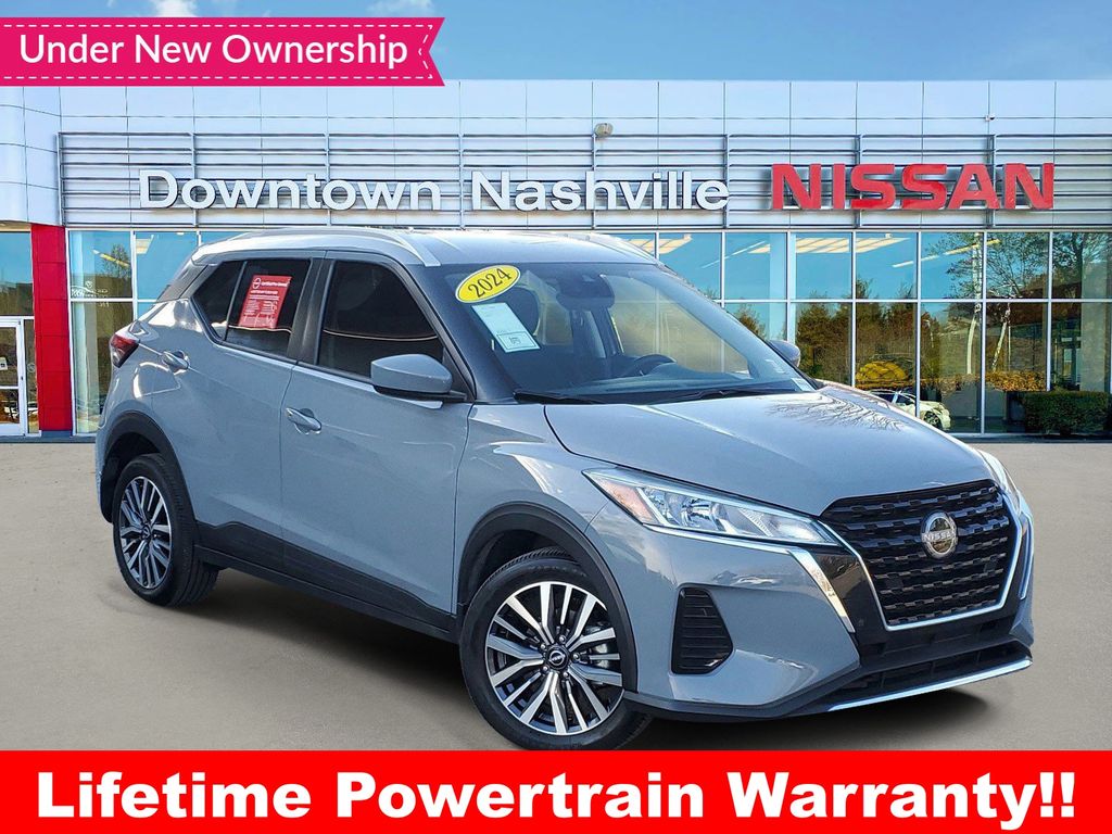 Boulder Gray 2024 Nissan Kicks SV FWD SUV / Crossover Front-Wheel Drive Continuously Variable Transmission