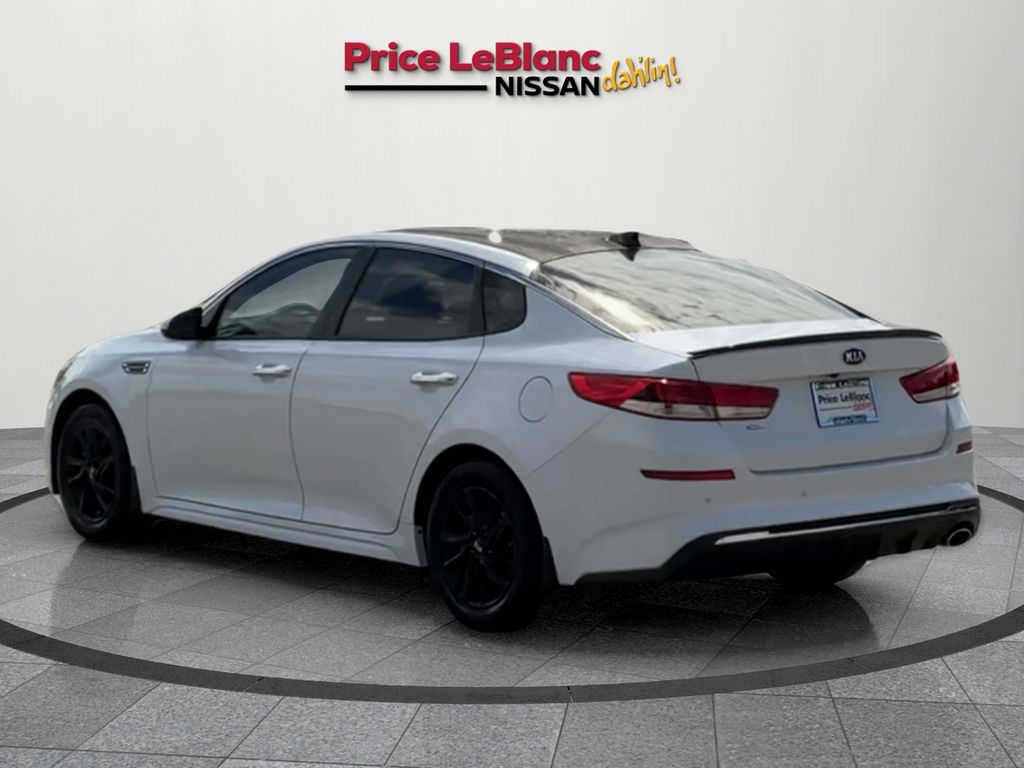 2020 Kia Optima LX White at Joe Myers Mazda Kia