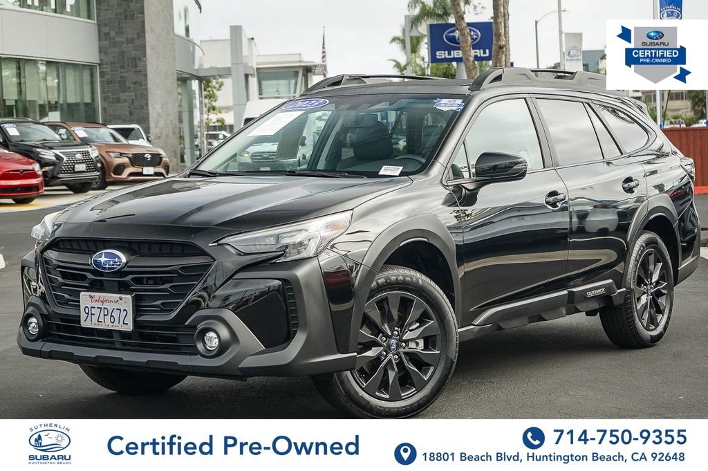 Crystal Black Silica 2023 Subaru Outback Onyx Edition AWD SUV / Crossover All-Wheel Drive Continuously Variable Transmission