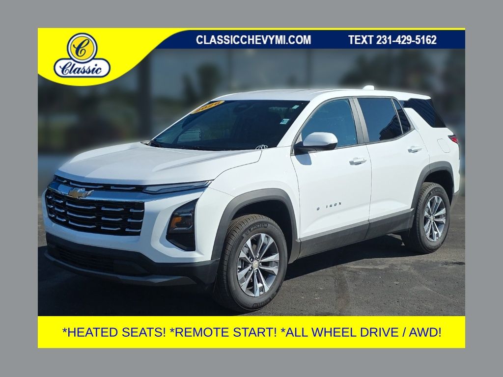 Summit White 2026 Chevrolet Equinox SUV / Crossover Four-Wheel Drive 8-Speed Automatic