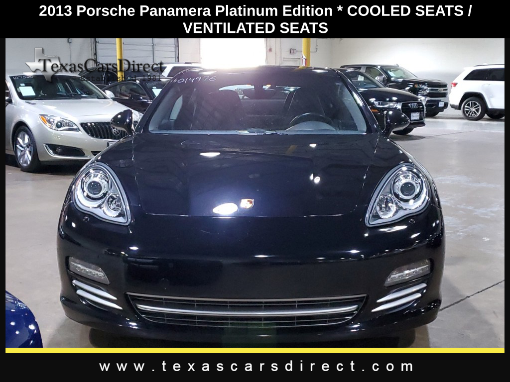 2013 Porsche Panamera Platinum Edition 2