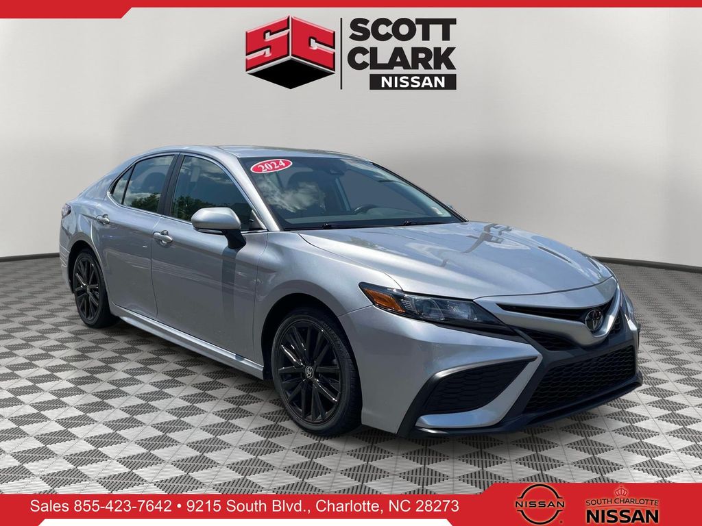 Celestial Silver Metallic 2024 Toyota Camry Sedan Front-Wheel Drive 8-Speed Automatic