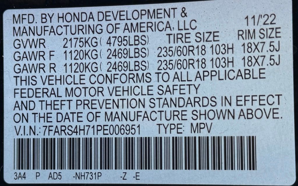 2023 Honda CR-V EX-L AWD