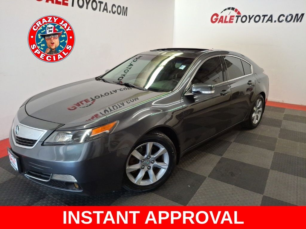 Gray 2012 Acura TL Sedan Front-Wheel Drive 6-Speed Automatic