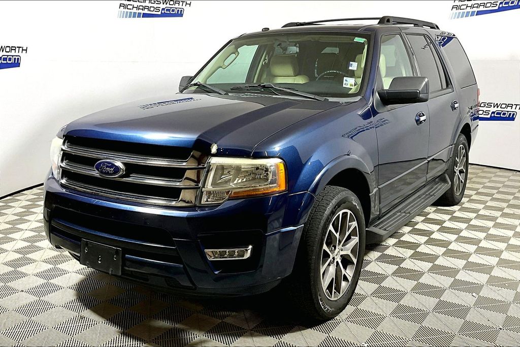 Blue 2017 Ford Expedition XLT SUV / Crossover 4X2 6-Speed Automatic