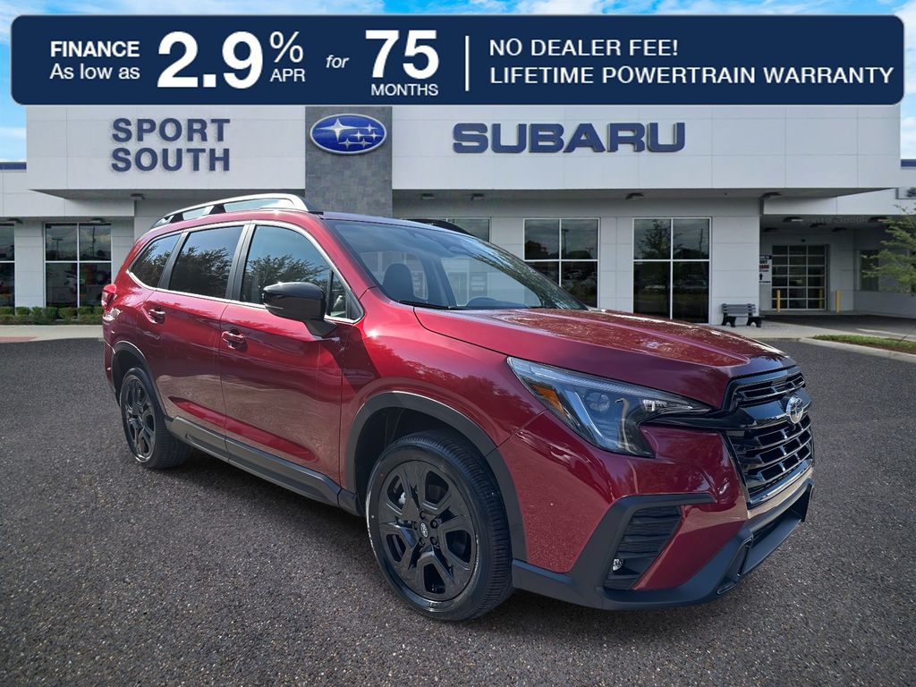 Crimson Red Pearl 2026 Subaru Ascent Onyx Edition AWD SUV / Crossover All-Wheel Drive Continuously Variable Transmission