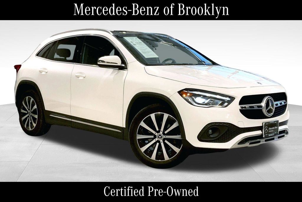 Polar White 2023 Mercedes-Benz GLA 250 4MATIC SUV / Crossover All-Wheel Drive 8-Speed Dual Clutch