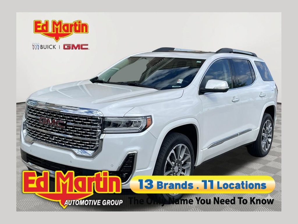 White Frost 2023 GMC Acadia SUV / Crossover Front-Wheel Drive 9-Speed Automatic