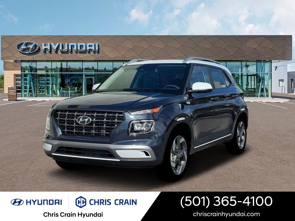 Denim w/White Roof 2026 Hyundai Venue SEL FWD SUV / Crossover Front-Wheel Drive Continuously Variable Transmission