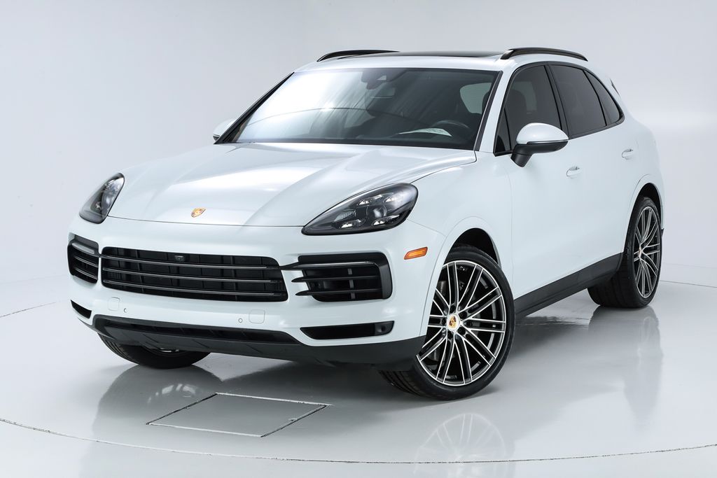 Carrara White Metallic 2023 Porsche Cayenne SUV / Crossover All-Wheel Drive 8-Speed Automatic