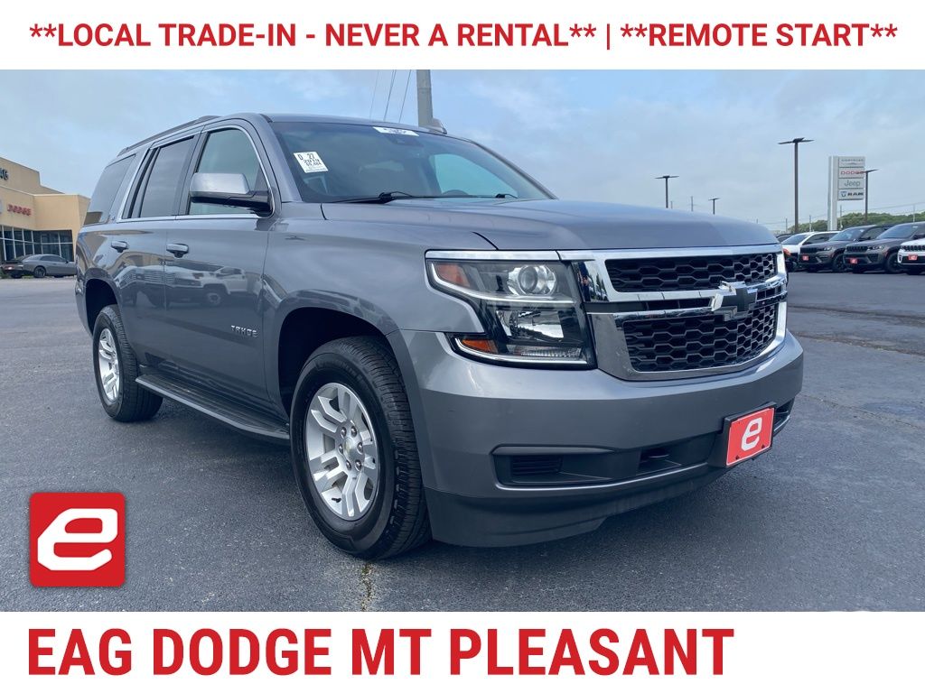 Gray (Satin Steel Metallic) 2019 Chevrolet Tahoe LT RWD SUV / Crossover 4X2 6-Speed Automatic Overdrive