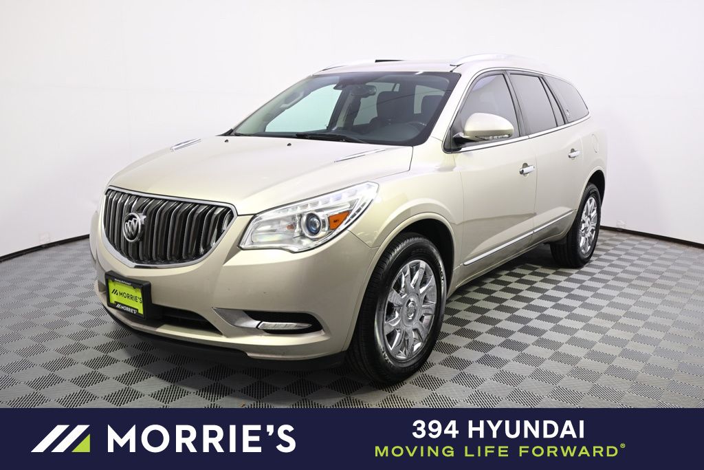 Sparkling Silver Metallic 2016 Buick Enclave Leather FWD SUV / Crossover Front-Wheel Drive 6-Speed Automatic Overdrive