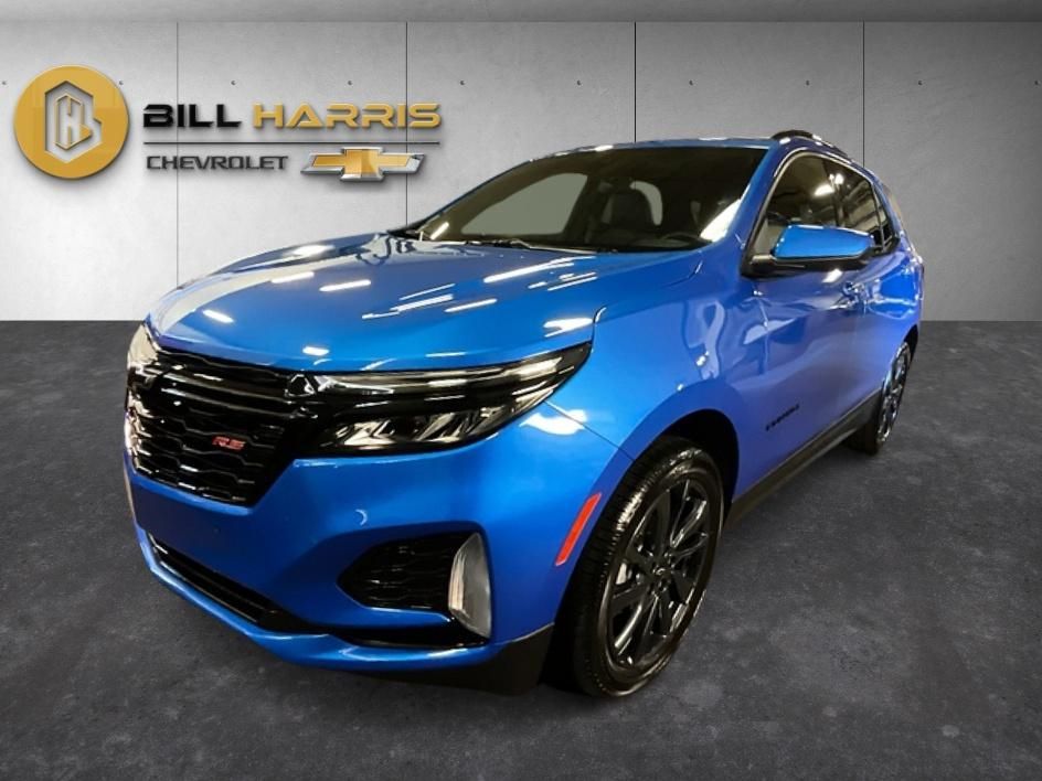 Riptide Blue Metallic 2024 Chevrolet Equinox SUV / Crossover Four-Wheel Drive 6-Speed Automatic Overdrive