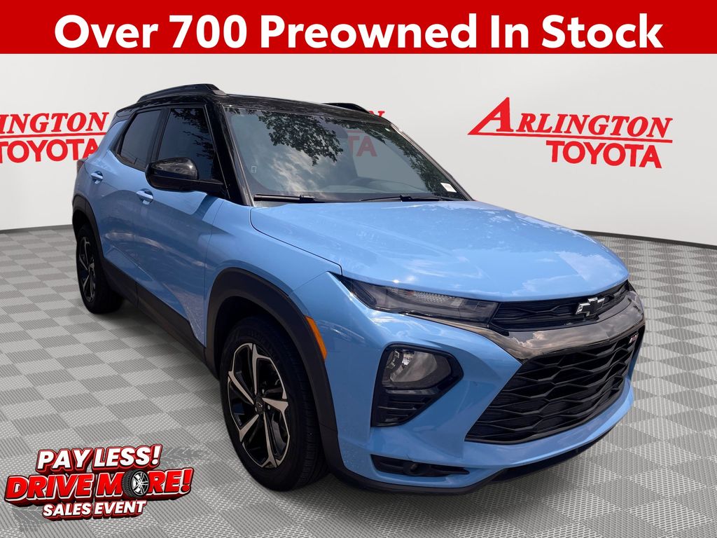 Fountain Blue 2023 Chevrolet Trailblazer SUV / Crossover Front-Wheel Drive Continuously Variable Transmission