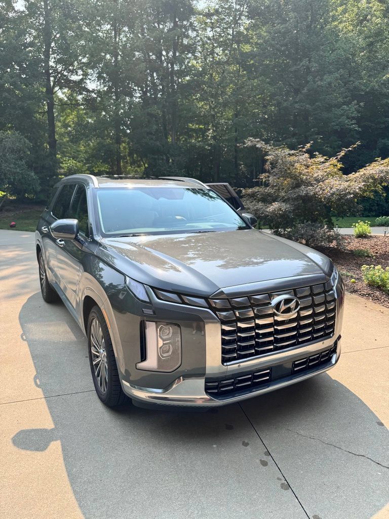 Gray (Steel Graphite) 2024 Hyundai Palisade SUV / Crossover All-Wheel Drive 8-Speed Automatic