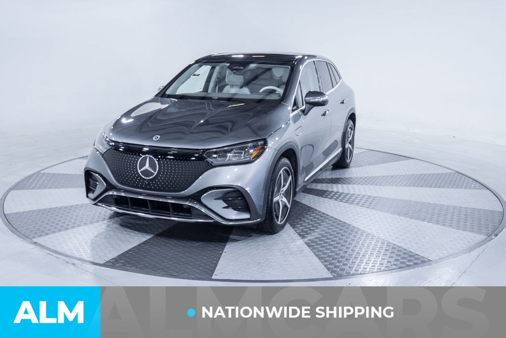 Used 2023 Mercedes-Benz EQE SUV Base with VIN 4JGGM2BB3PA021051 for sale in Union City, GA