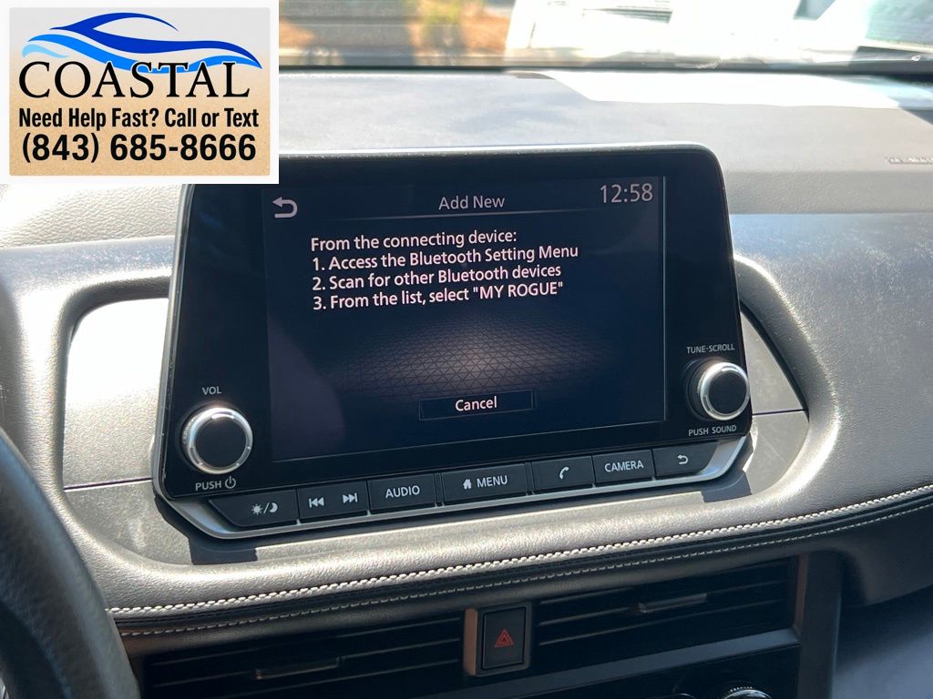 2024 Nissan Rogue S Black at Coastal Chevrolet Cadillac