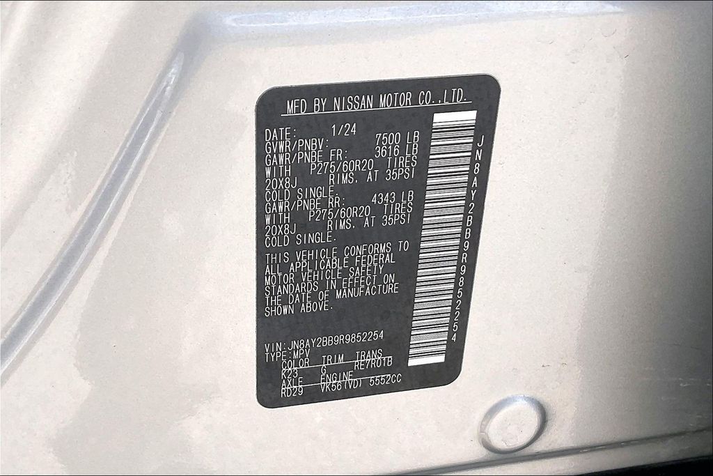 Used 2024 Nissan Armada SL 4D Sport Utility