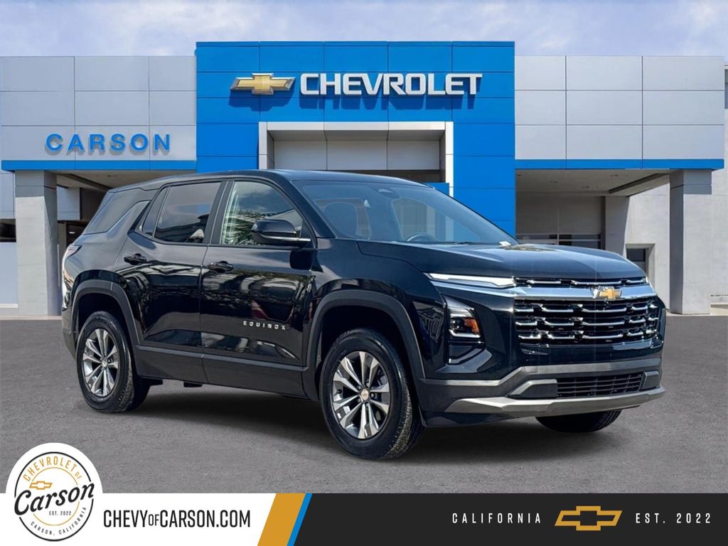 Black Metallic 2025 Chevrolet Equinox LT FWD SUV / Crossover Front-Wheel Drive Continuously Variable Transmission