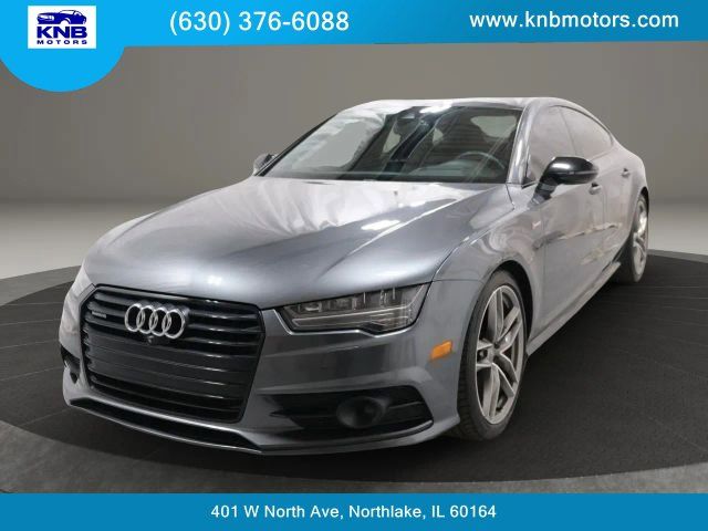 Daytona Gray Pearl 2018 Audi A7 3.0T quattro Prestige AWD Sedan All-Wheel Drive 8-Speed Automatic