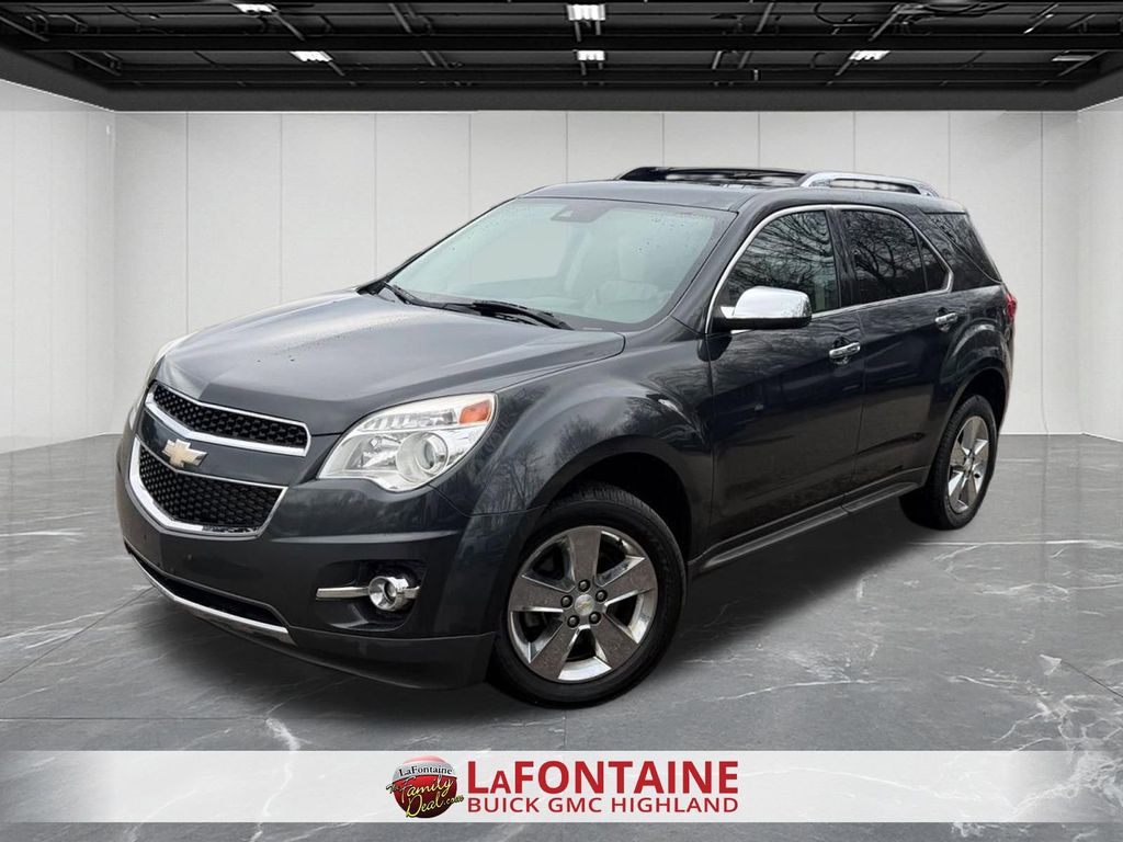 Ashen Gray Metallic 2013 Chevrolet Equinox LTZ FWD SUV / Crossover Front-Wheel Drive 6-Speed Automatic Overdrive