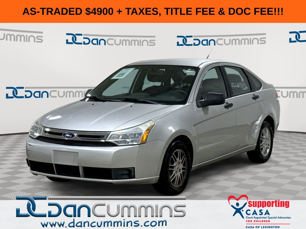 Ingot Silver 2011 Ford Focus Sedan Front-Wheel Drive 4-Speed Automatic