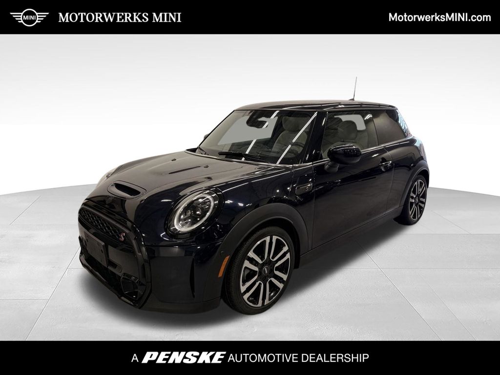 Black Metallic 2023 MINI Cooper Hatchback 7-Speed Automatic