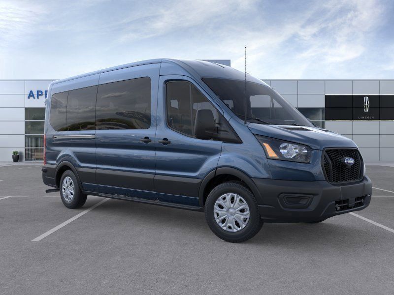 2024 Ford Transit-350 Passenger Van XL — Blue Metallic — photo 7