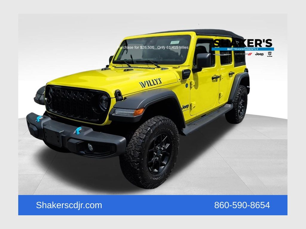 2024 Jeep Wrangler Willys 4xe 