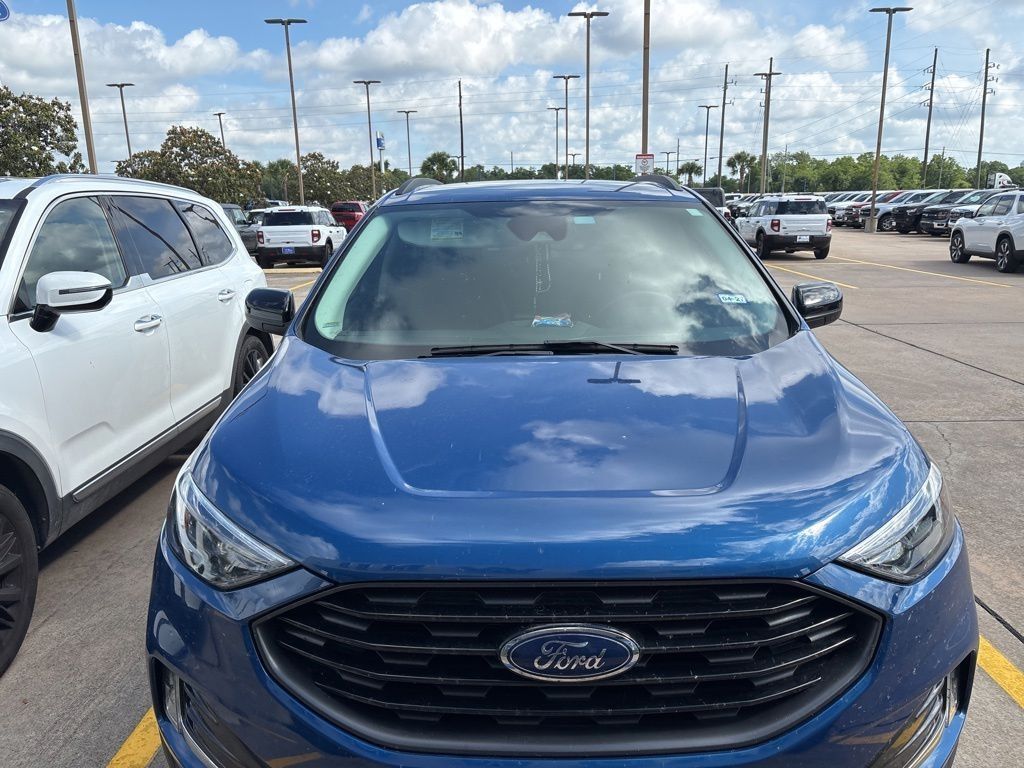 2024 Ford Edge SEL Blue at Texan Dodge Chrysler Jeep Ram