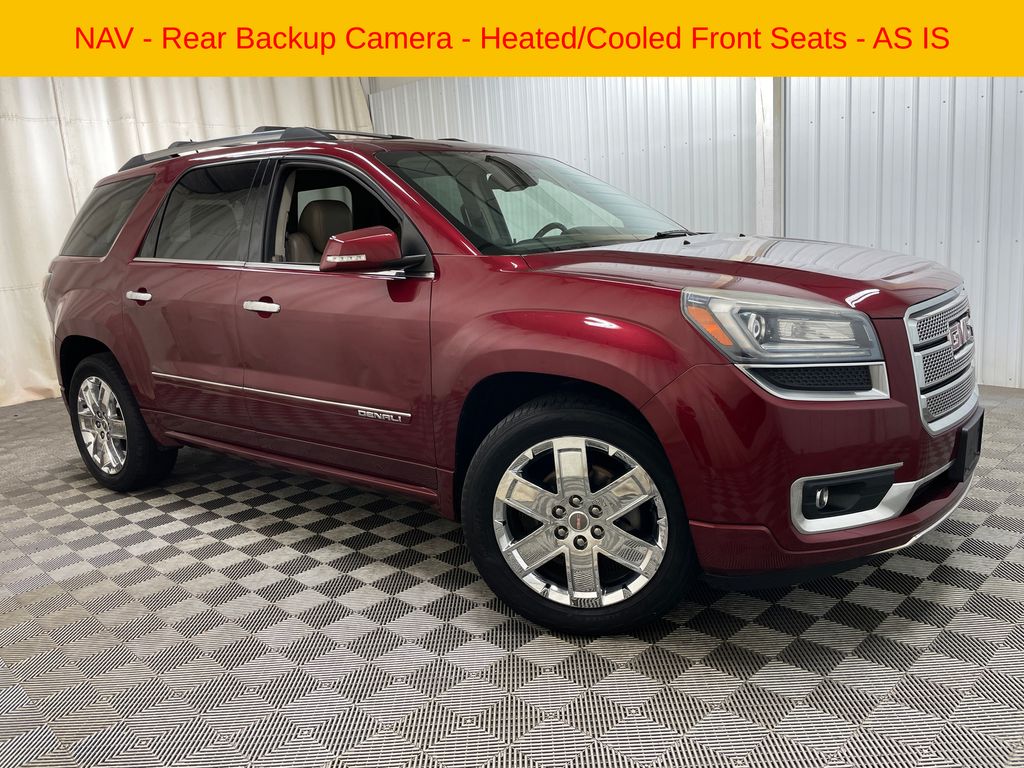 Crimson Red Tintcoat 2015 GMC Acadia SUV / Crossover Front-Wheel Drive 6-Speed Automatic