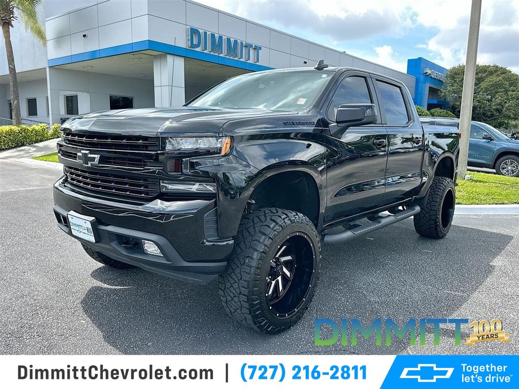Black 2020 Chevrolet Silverado 1500 Pickup Truck Four-Wheel Drive 8-Speed Automatic