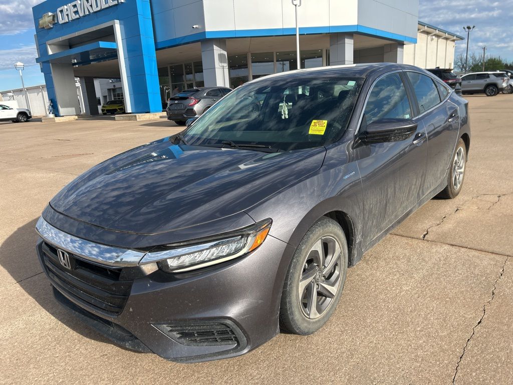 Gray 2019 Honda Insight EX Sedan FWD Sedan Front-Wheel Drive Continuously Variable Transmission