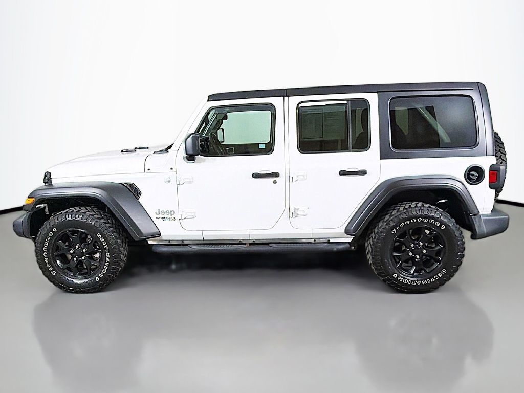 Used 2019 White Jeep Unlimited Sport S image 12