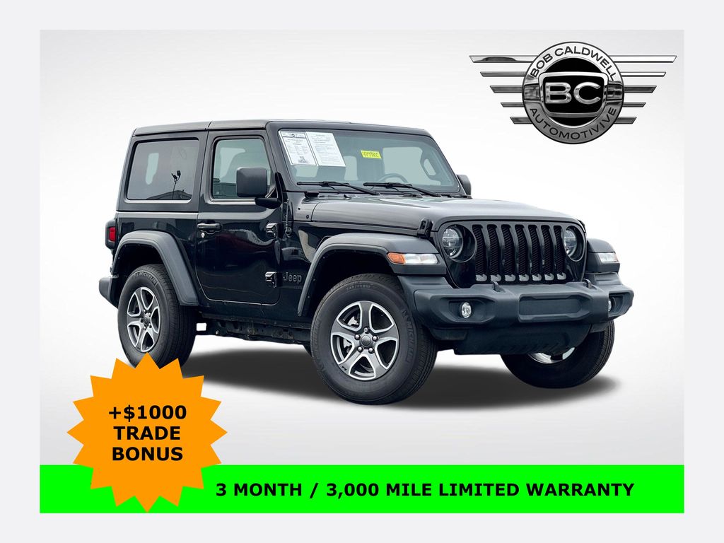 Black Clearcoat 2022 Jeep Wrangler Sport S 4WD SUV / Crossover Four-Wheel Drive 8-Speed Automatic