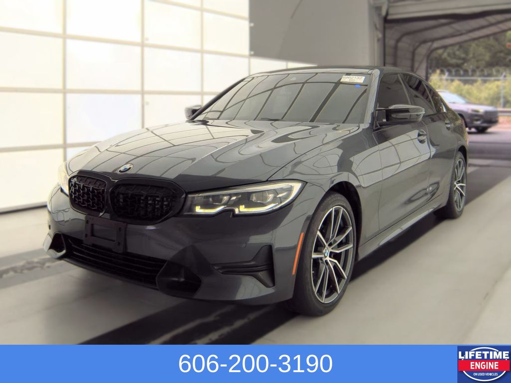 Mineral Gray Metallic 2020 BMW 3 Series Sedan All-Wheel Drive 8-Speed Automatic