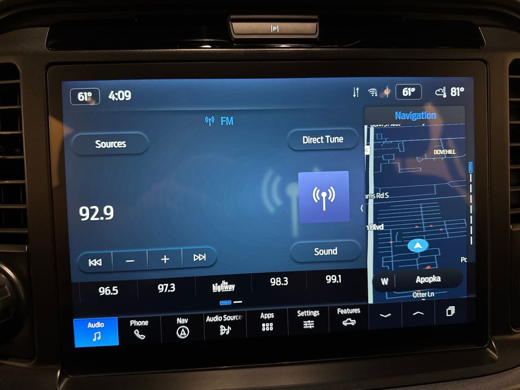 2025 Antimatter Blue Metallic Ford F-150 XLT 4X4 Truck