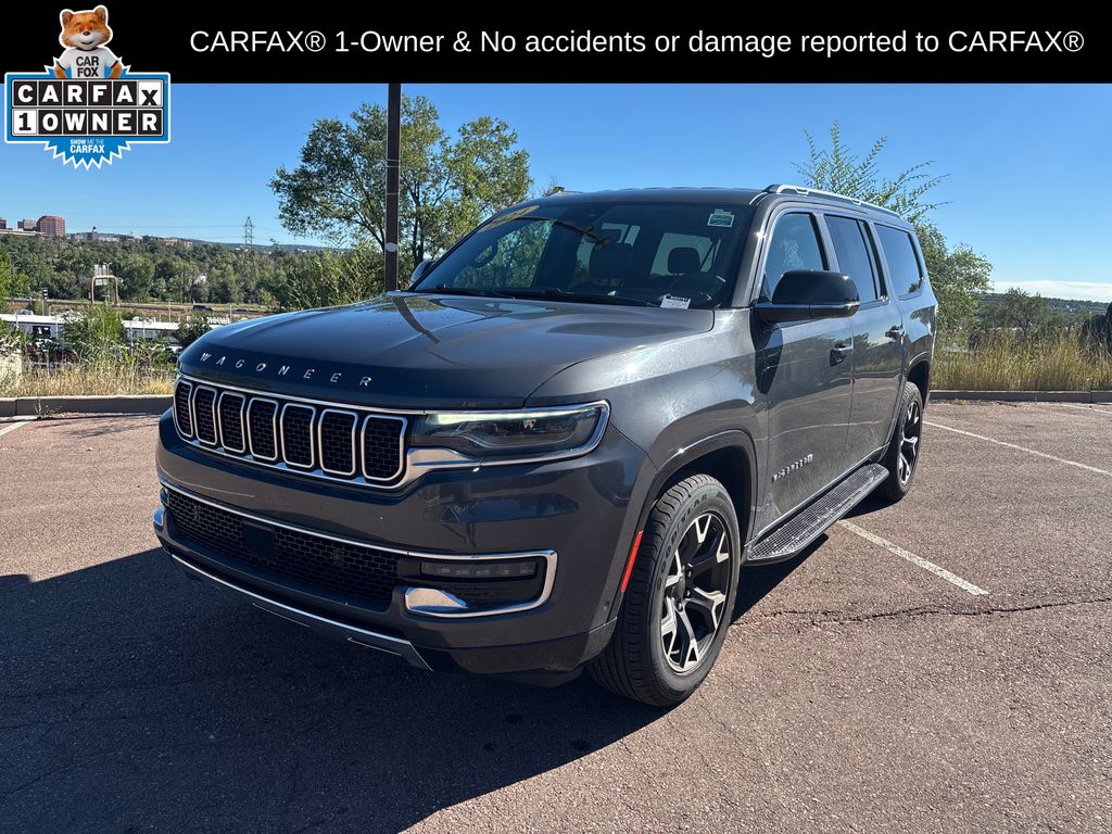 Baltic Gray Metallic Clearcoat 2024 Jeep Wagoneer L SUV / Crossover Four-Wheel Drive 8-Speed Automatic