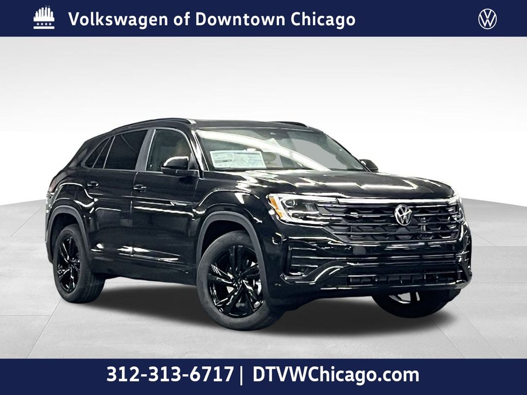 2026 Volkswagen Atlas Cross Sport 2.0T SEL R-Line Black